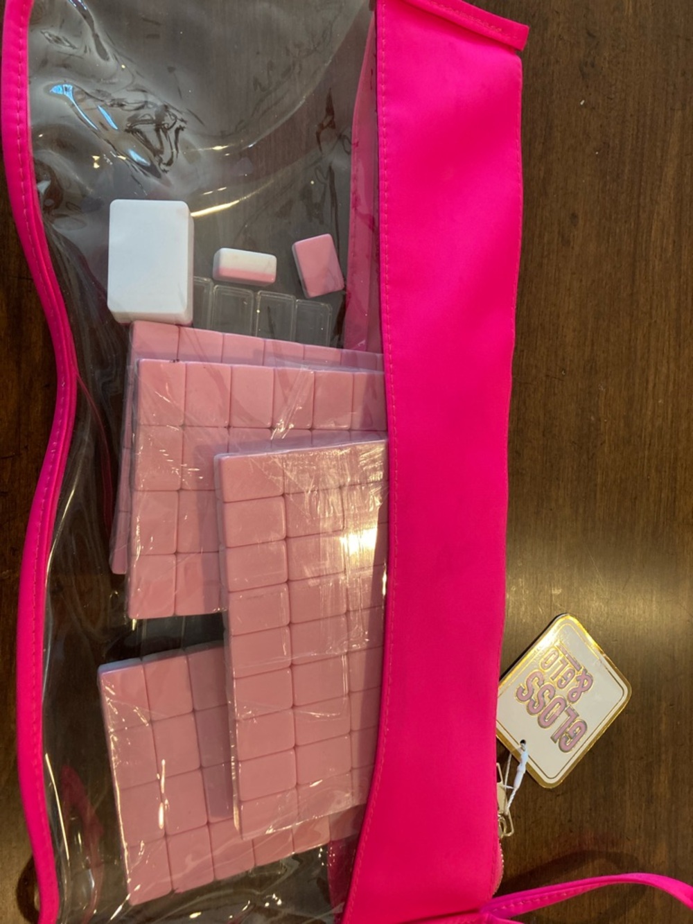 Mahjong Set - Pink - Picture 3 of 5